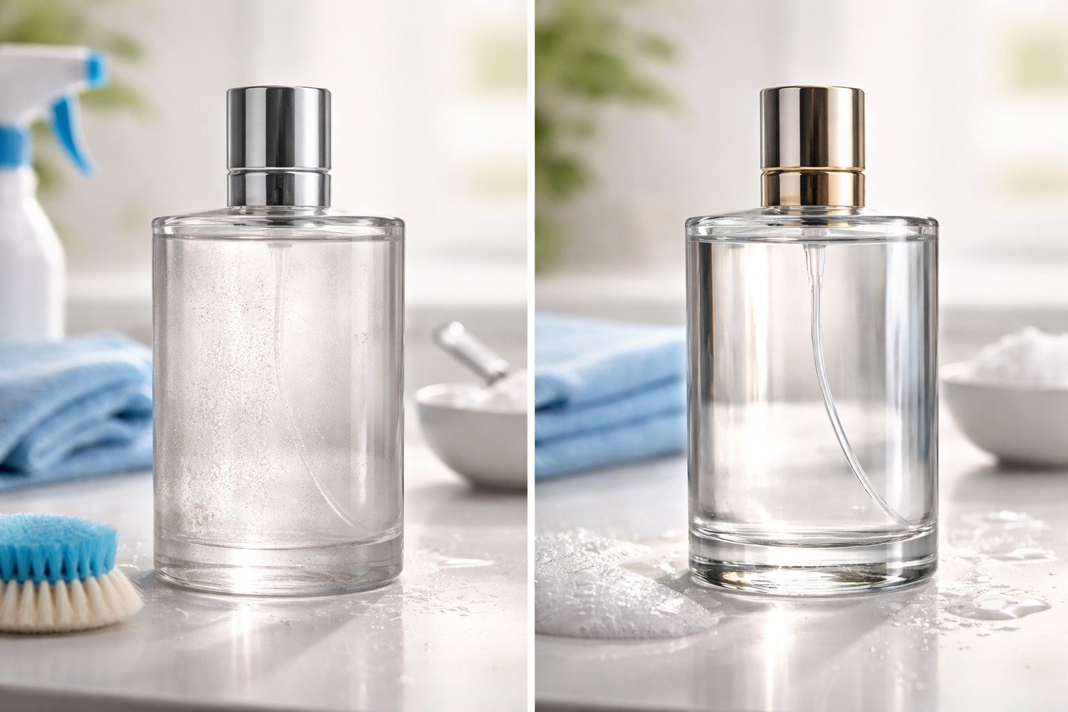 Dette enkle trikset vil gi selv den mest uklare flasken den perfekte glansen tilbake