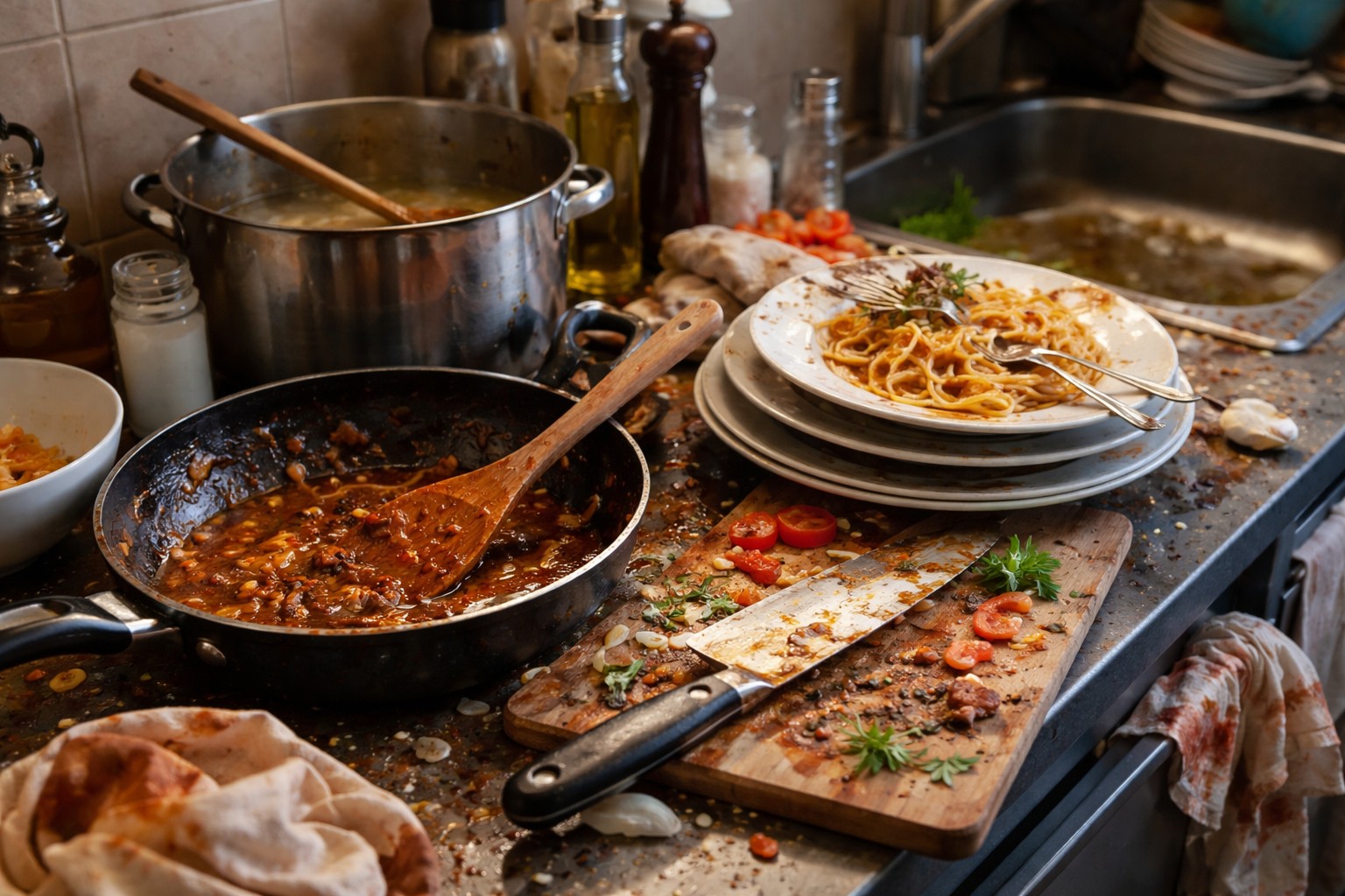 Hvorfor det å nekte å rydde opp umiddelbart etter matlaging vil ødelegge livet ditt